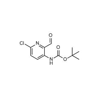 tert-Butyl N-(6-chloro-2-formylpyridin-3-yl)carbamate