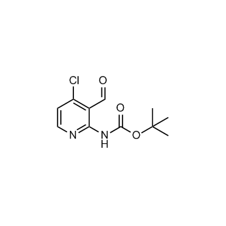 tert-Butyl N-(4-chloro-3-formylpyridin-2-yl)carbamate