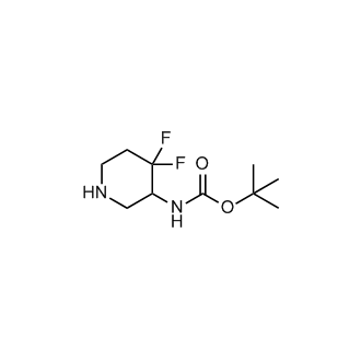 tert-Butyl N-(4,4-difluoropiperidin-3-yl)carbamate