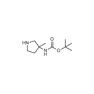 tert-Butyl N-(3-methylpyrrolidin-3-yl)carbamate