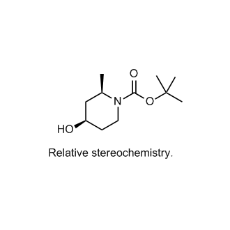 tert-Butyl cis-4-hydroxy-2-methylpiperidine-1-carboxylate