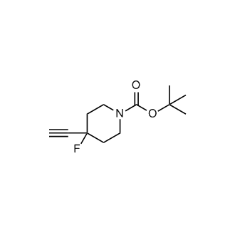 tert-Butyl 4-ethynyl-4-fluoropiperidine-1-carboxylate