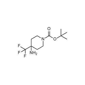 tert-Butyl 4-amino-4-(trifluoromethyl)piperidine-1-carboxylate