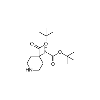 tert-Butyl 4-{[(tert-butoxy)carbonyl]amino}piperidine-4-carboxylate