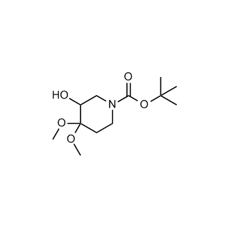 tert-Butyl 3-hydroxy-4,4-dimethoxypiperidine-1-carboxylate