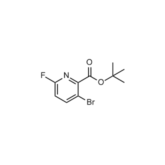 tert-Butyl 3-bromo-6-fluoropyridine-2-carboxylate