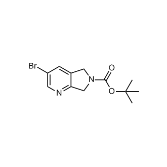 tert-Butyl 3-bromo-5H,6H,7H-pyrrolo[3,4-b]pyridine-6-carboxylate