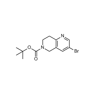 tert-Butyl 3-bromo-5,6,7,8-tetrahydro-1,6-naphthyridine-6-carboxylate