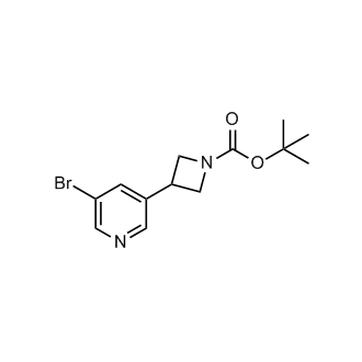 tert-Butyl 3-(5-bromopyridin-3-yl)azetidine-1-carboxylate