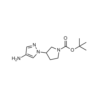 tert-Butyl 3-(4-amino-1H-pyrazol-1-yl)pyrrolidine-1-carboxylate