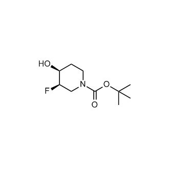 tert-Butyl (3R,4S)-3-fluoro-4-hydroxypiperidine-1-carboxylate