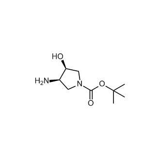 tert-Butyl (3R,4S)-3-amino-4-hydroxypyrrolidine-1-carboxylate