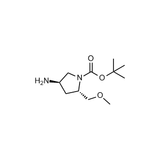tert-Butyl (2S,4R)-4-amino-2-(methoxymethyl)pyrrolidine-1-carboxylate