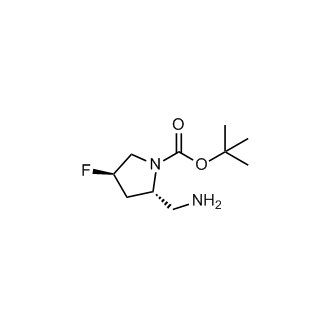 tert-Butyl (2S,4R)-2-(aminomethyl)-4-fluoropyrrolidine-1-carboxylate