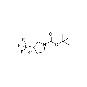 Potassium {1-[(tert-butoxy)carbonyl]pyrrolidin-3-yl}trifluoroboranuide