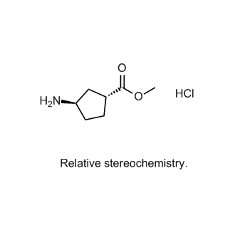 Methyl trans-3-aminocyclopentanecarboxylate hydrochloride