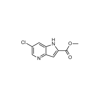 Methyl 6-chloro-1H-pyrrolo[3,2-b]pyridine-2-carboxylate