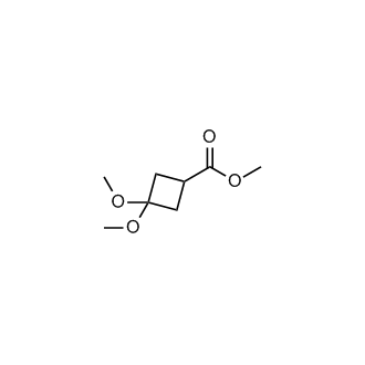 Methyl 3,3-dimethoxycyclobutane-1-carboxylate