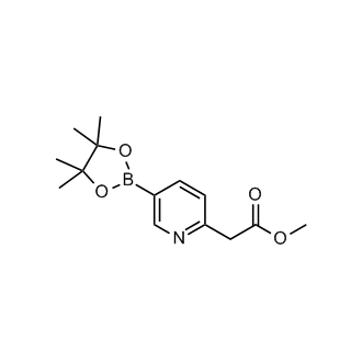 Methyl 2-[5-(tetramethyl-1,3,2-dioxaborolan-2-yl)pyridin-2-yl]acetate