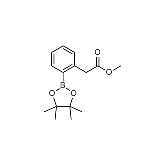Methyl 2-[2-(tetramethyl-1,3,2-dioxaborolan-2-yl)phenyl]acetate