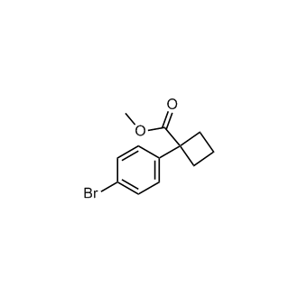 Methyl 1-(4-bromophenyl)cyclobutane-1-carboxylate
