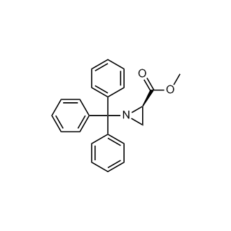 Methyl (2R)-1-(triphenylmethyl)aziridine-2-carboxylate