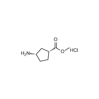 Methyl (1R,3S)-3-aminocyclopentane-1-carboxylate hydrochloride