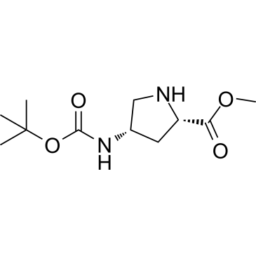 (2S,4S)-Methyl 4-((tert-butoxycarbonyl)amino)pyrrolidine-2-carboxylate