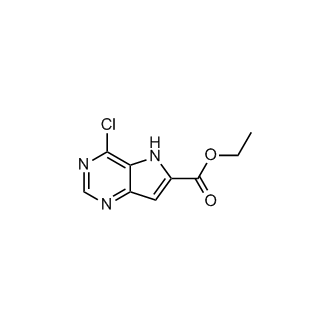 Ethyl 4-chloro-5H-pyrrolo[3,2-d]pyrimidine-6-carboxylate