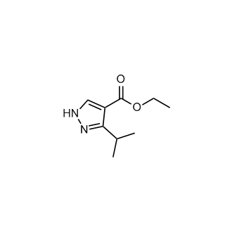 Ethyl 3-(propan-2-yl)-1H-pyrazole-4-carboxylate