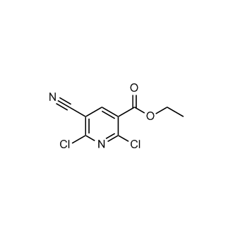 Ethyl 2,6-dichloro-5-cyanopyridine-3-carboxylate