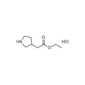 Ethyl 2-(pyrrolidin-3-yl)acetate hydrochloride
