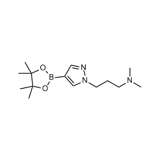Dimethyl({3-[4-(tetramethyl-1,3,2-dioxaborolan-2-yl)-1H-pyrazol-1-yl]propyl})amine