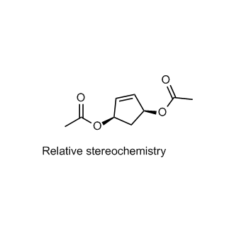rel-(1R,3S)-Cyclopent-4-ene-1,3-diyl diacetate