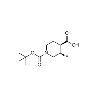 cis-1-(tert-Butoxycarbonyl)-3-fluoropiperidine-4-carboxylic acid