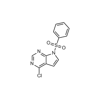 7-(Benzenesulfonyl)-4-chloro-7H-pyrrolo[2,3-d]pyrimidine