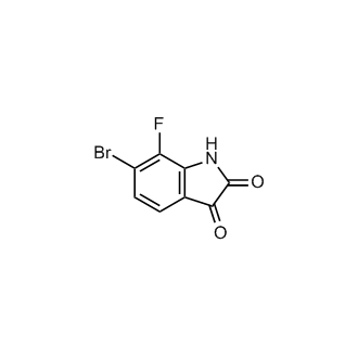 6-Bromo-7-fluoro-2,3-dihydro-1H-indole-2,3-dione