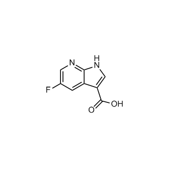 5-Fluoro-1H-pyrrolo[2,3-b]pyridine-3-carboxylic acid