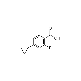 4-cyclopropyl-2-fluorobenzoic acid