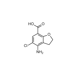 4-Amino-5-chloro-2,3-dihydro-1-benzofuran-7-carboxylic acid