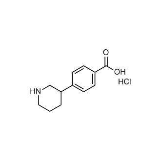 4-(Piperidin-3-yl)benzoic acid hydrochloride