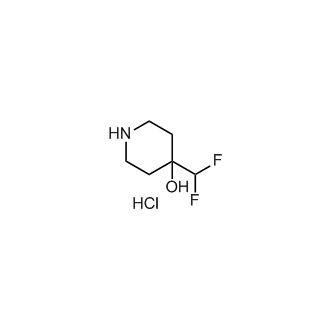 4-(Difluoromethyl)piperidin-4-ol hydrochloride