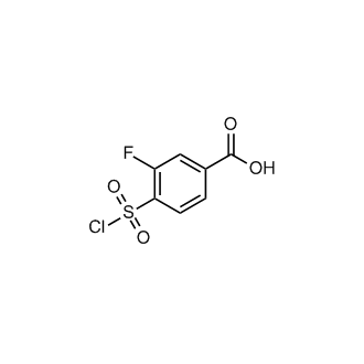 4-(Chlorosulfonyl)-3-fluorobenzoic acid