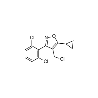 4-(Chloromethyl)-5-cyclopropyl-3-(2,6-dichlorophenyl)-1,2-oxazole