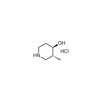 (3R,4R)-rel-3-Methylpiperidin-4-ol hydrochloride
