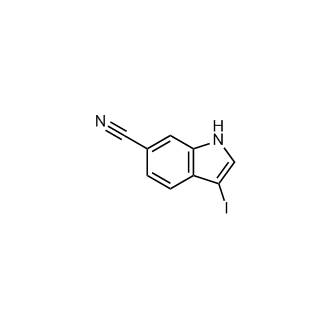 3-Iodo-1H-indole-6-carbonitrile