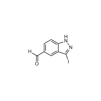 3-Iodo-1H-indazole-5-carbaldehyde