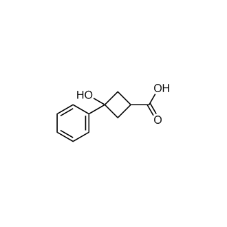 3-Hydroxy-3-phenylcyclobutane-1-carboxylic acid
