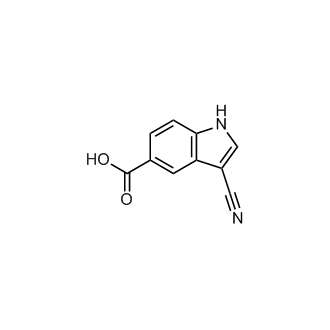 3-Cyano-1H-indole-5-carboxylic acid