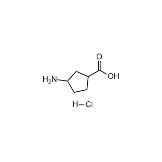 3-Aminocyclopentane-1-carboxylic acid hydrochloride